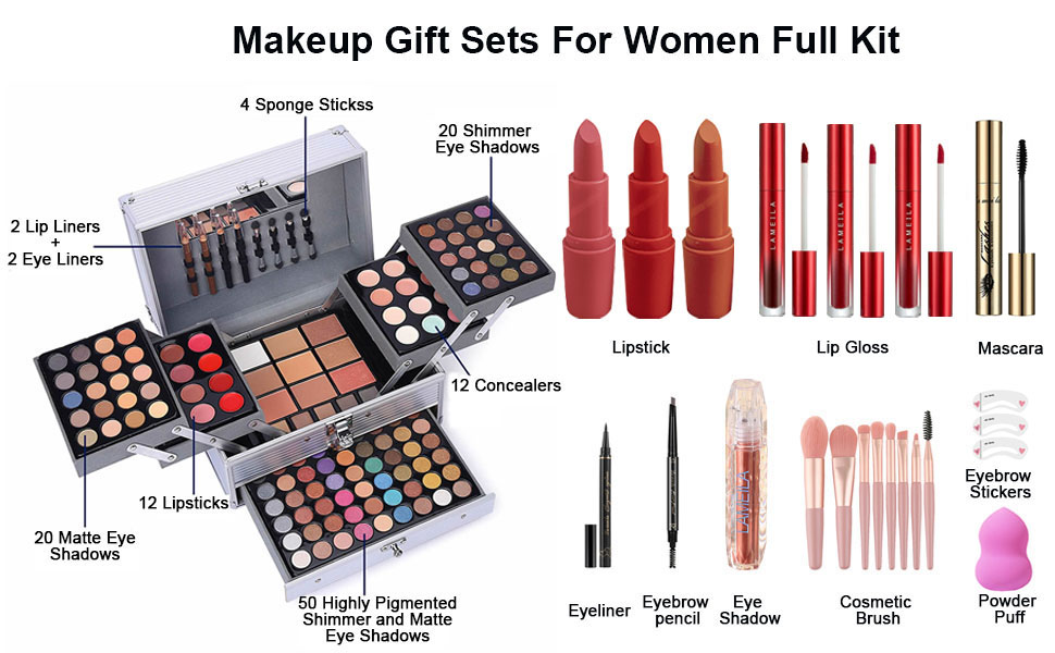 Makeup Gift Sets For Women Full kit