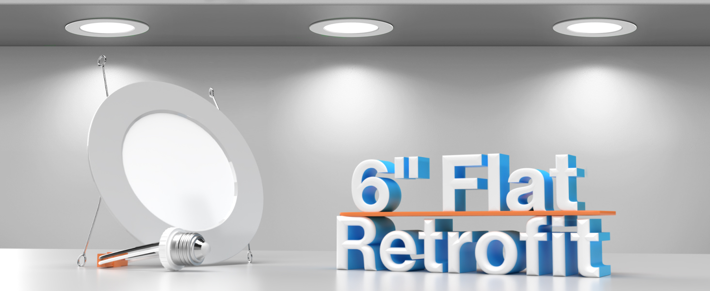 6" Flat Retrofit