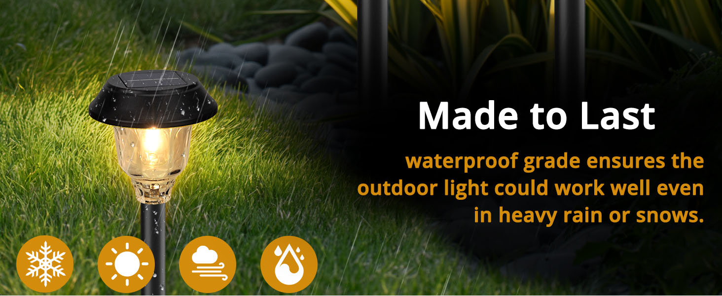 solar pathway lights outdoor