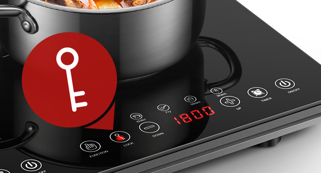 double induction cooktop