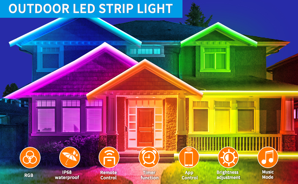 OUTDOOR LED STRIP LIGHT