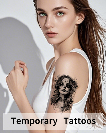 Temporary tattoos for adult woman