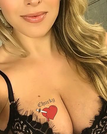 Halloween Heart Tattoos