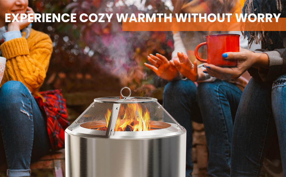 Fire Pit Spark Screen