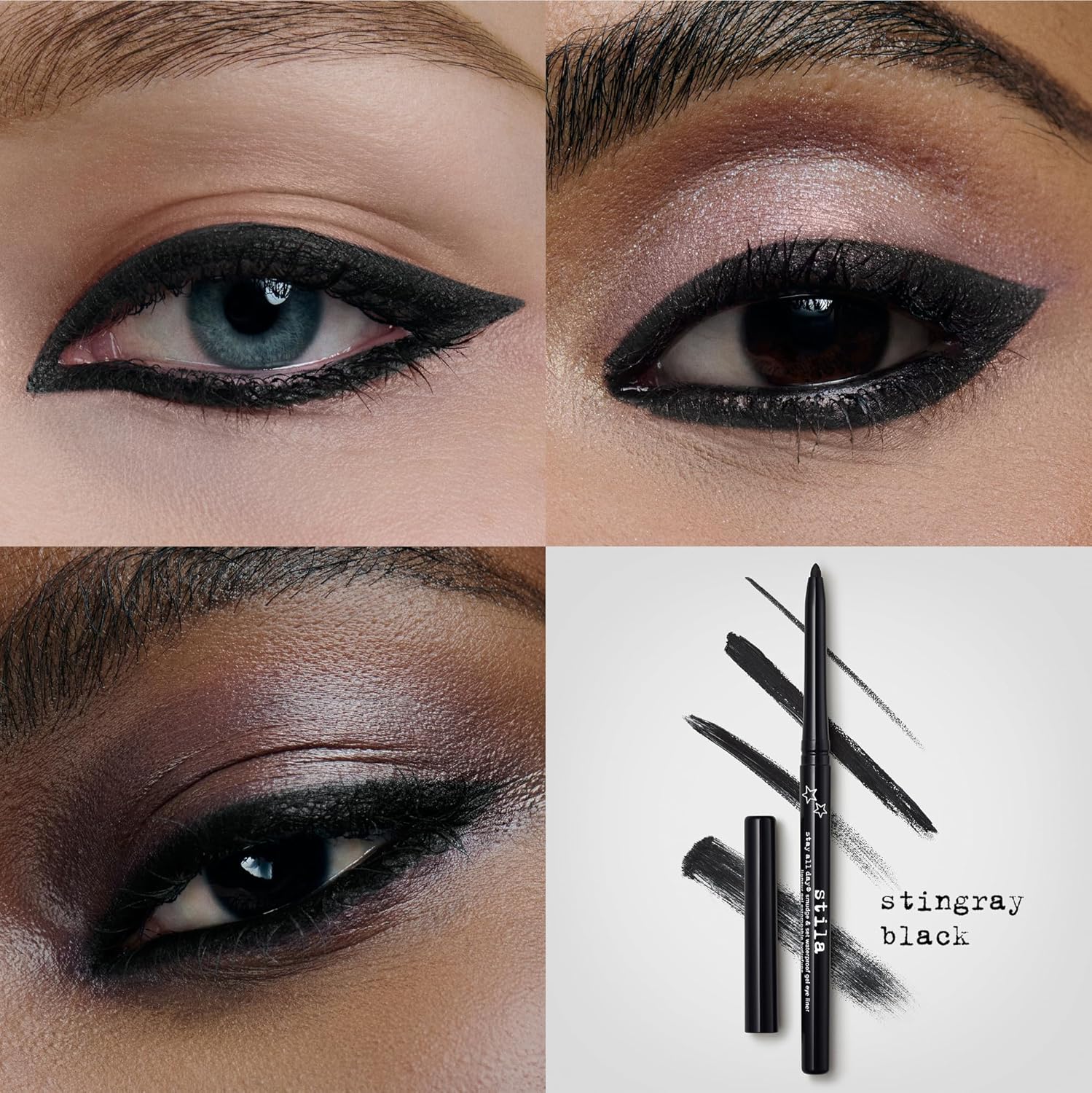 stila Stay All Day® Smudge & Set Waterproof Gel Liner | Long-Wear Gel Eyeliner Pencil for Tightlining, Waterline & Smoky Eye Looks | 12-Hour Wear, No Budge & Fade-Proof - Image 4