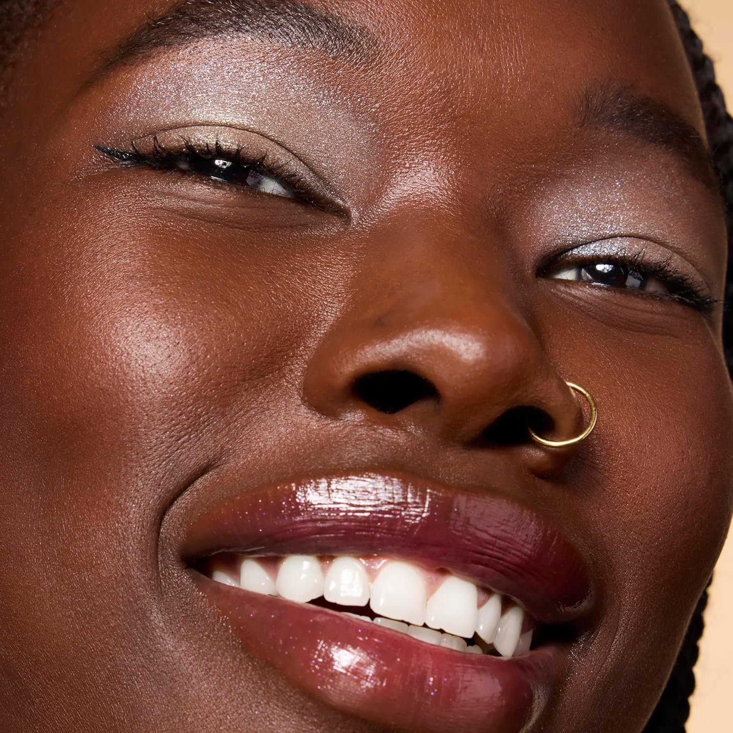 e.l.f. Fine As Fleck Glitter Eyeshadow, Long-Lasting Sheer Eye Makeup With A Shimmer Finish, Smooth Formula, Vegan & Cruelty-Free, Champagne Showers - Image 5