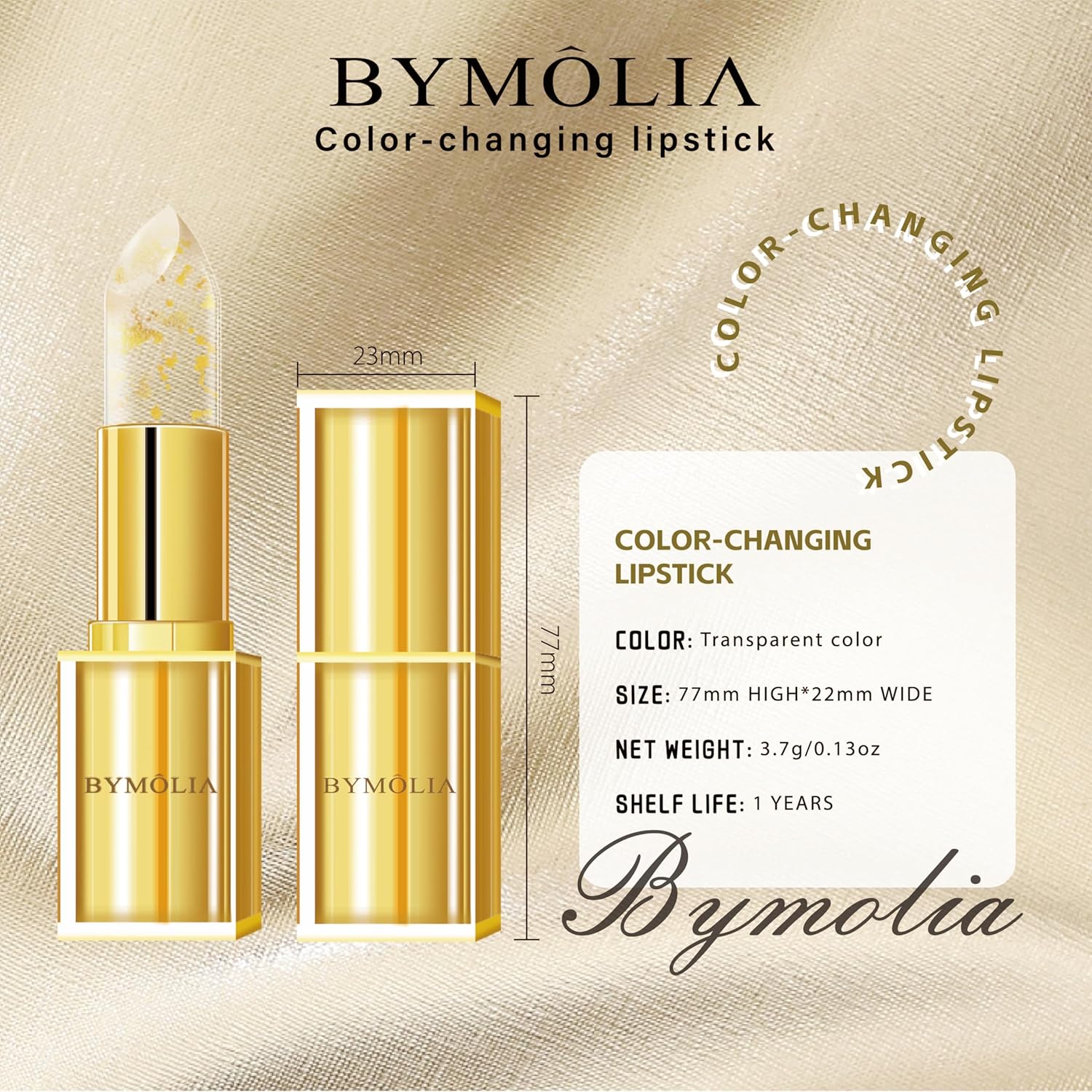 Transferproof Color-Changing Lipstick – pH Activated Tint Balm for Personalized Color, Long-Lasting Moisturizing Lip Glow, Hydrating & Non-Sticky Formula, Suitable for All Skin Tones - Image 6