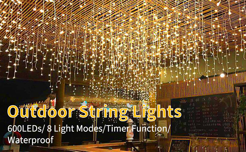 Curtain string light