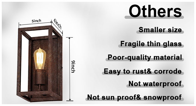 Large Outdoor Wall Lights