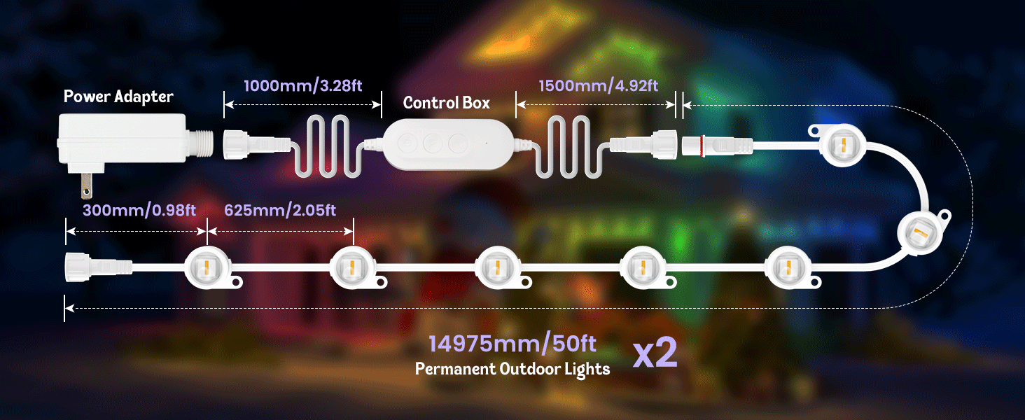 Permanent Outdoor Lights