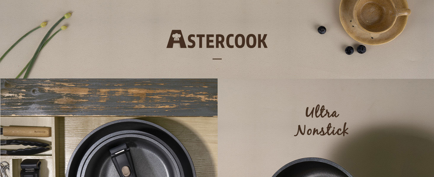 pots and pans set non stick