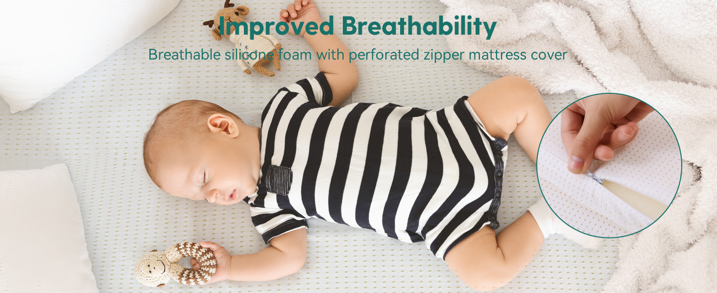 soft crib matter topper