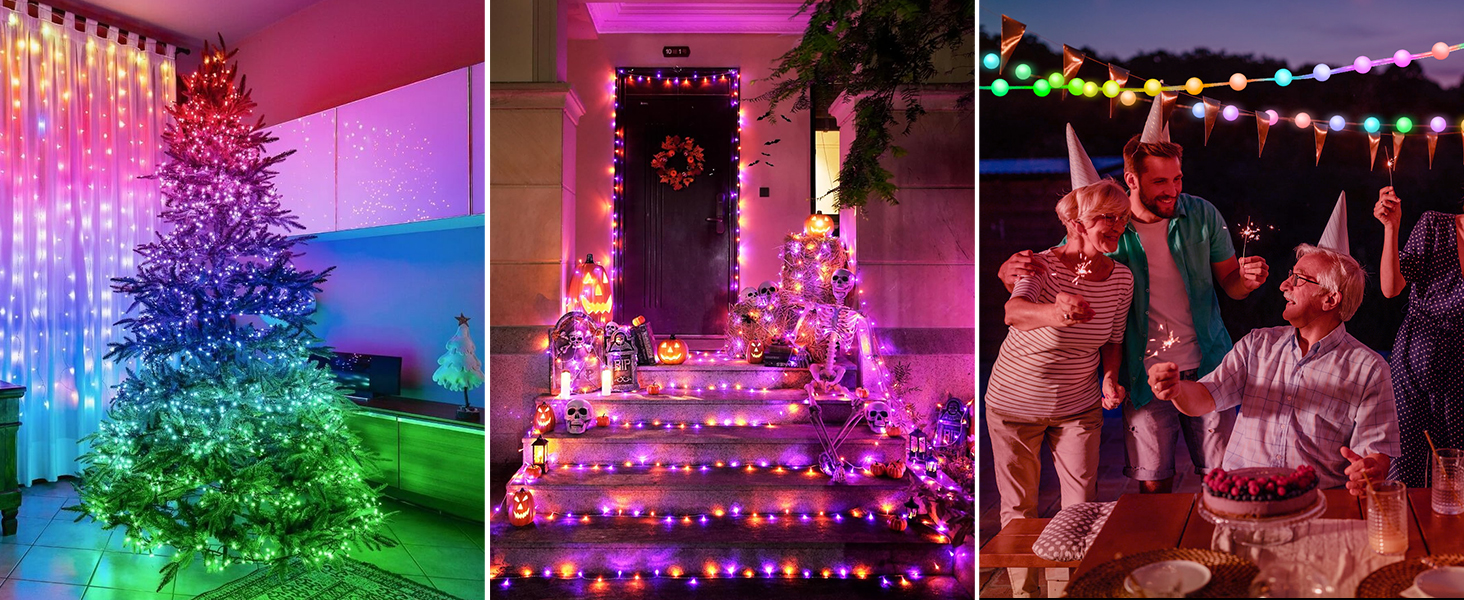 globe string lights globe fairy lights smart string lights for bedroom