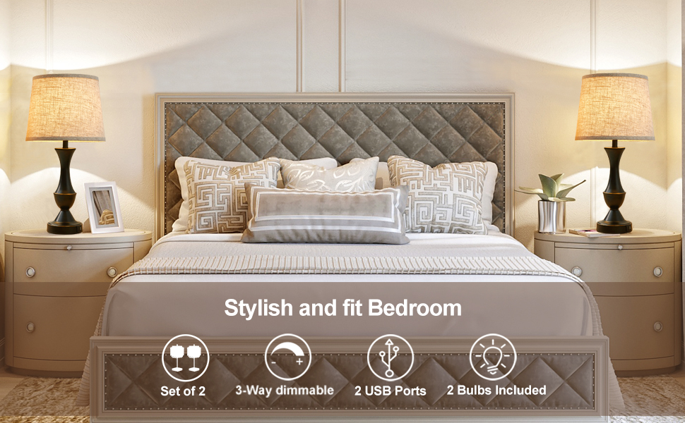 table lamps set of 2