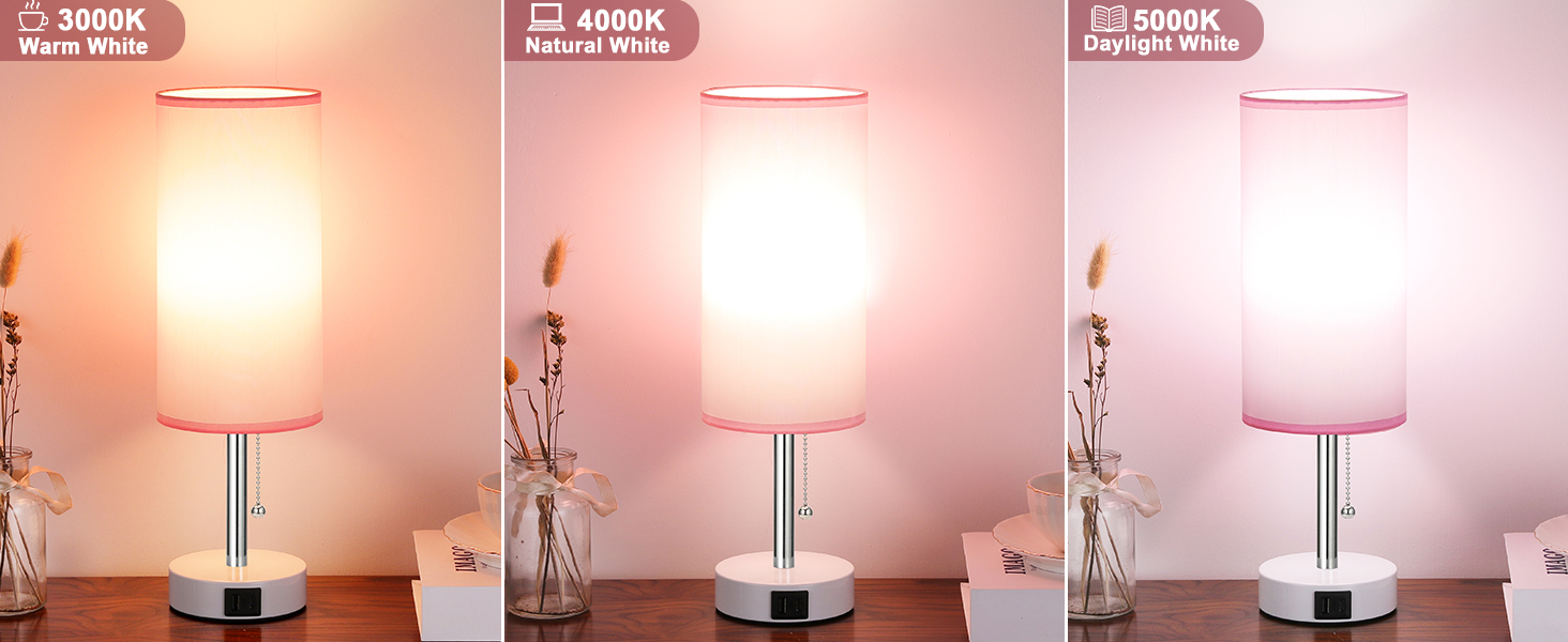 pink lamp for bedroom