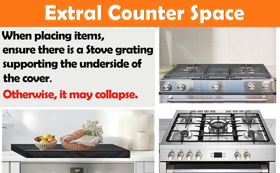 gas stove top covers