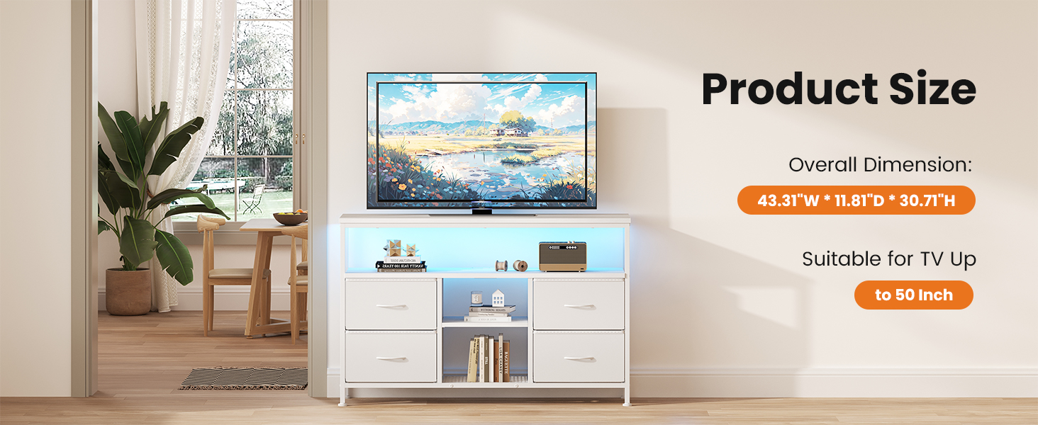 TV stands suitable for 50 inch tv