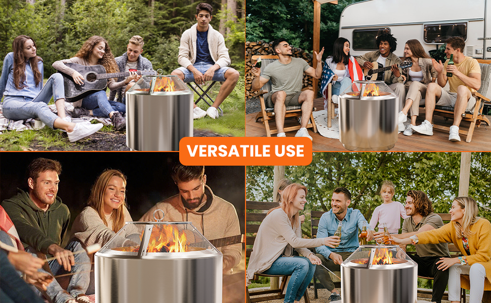 Fire Pit Spark Screen