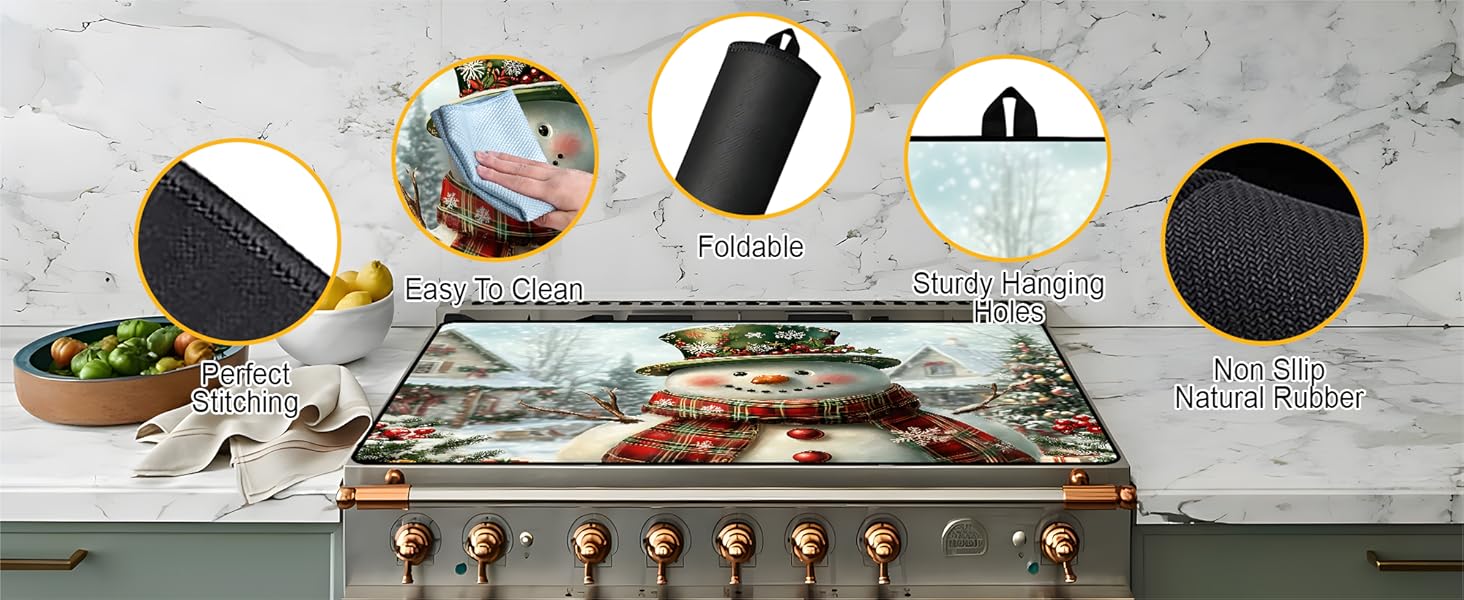 stove top covers for electric stove washer top christmas mat christmas stove top covers dishwasher