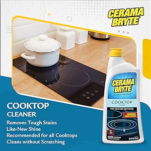 Cooktop Cleaner for Glass