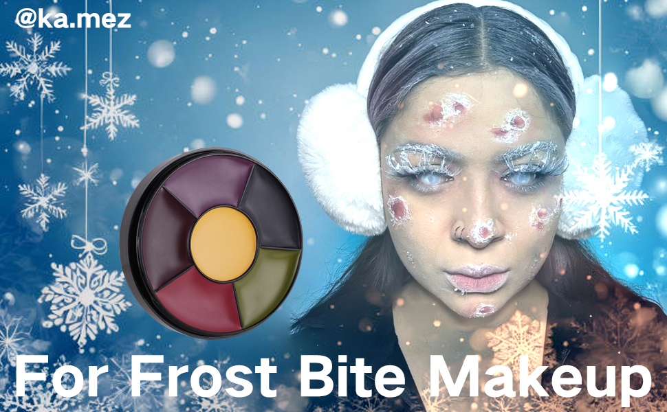 christmas bruise makeup