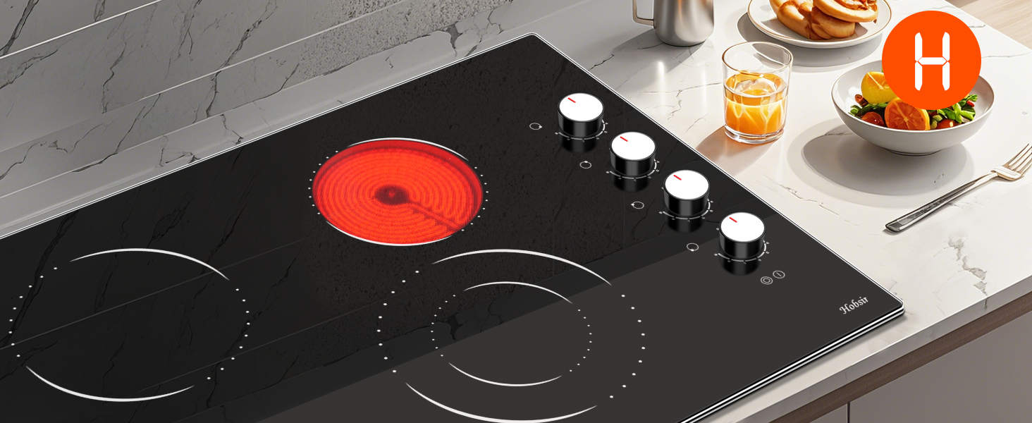30 inch cooktop electric