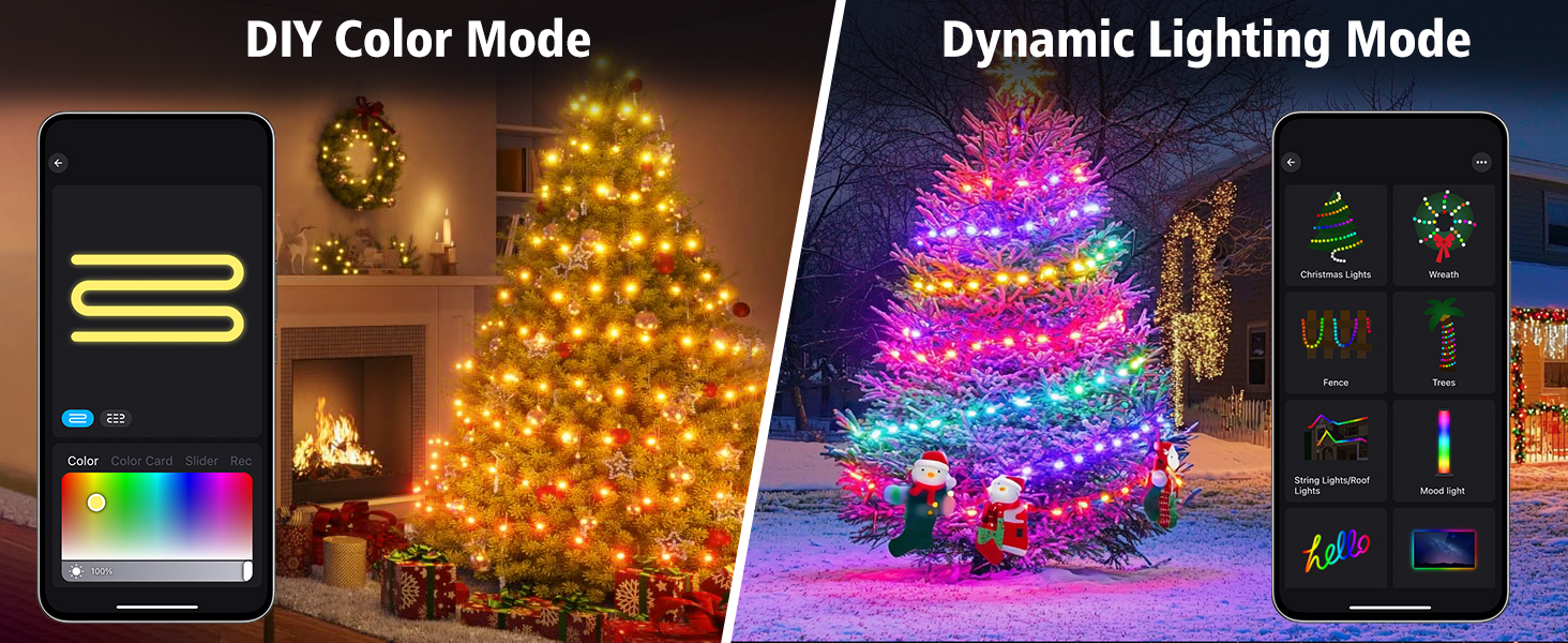 christmas fairy lights