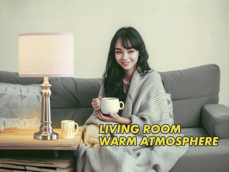 living room warm lamp
