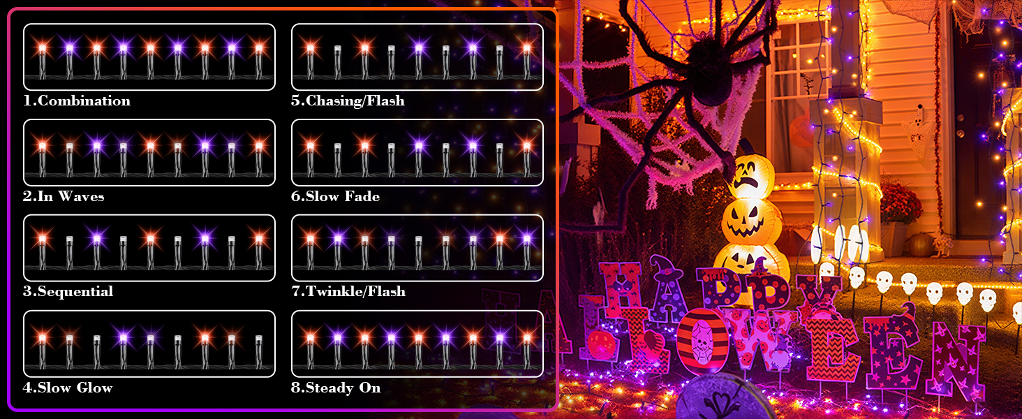 halloween string lights