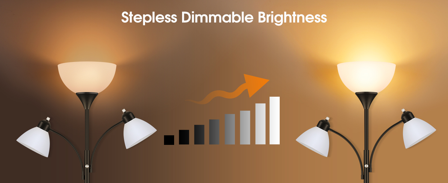 dimmable floor lamp