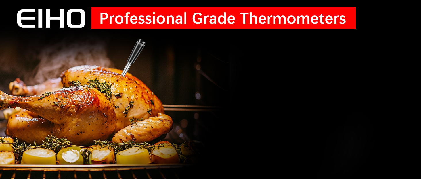 Wireless Bluetooth Meat Thermometer with 2 Ultra-Thin Probes