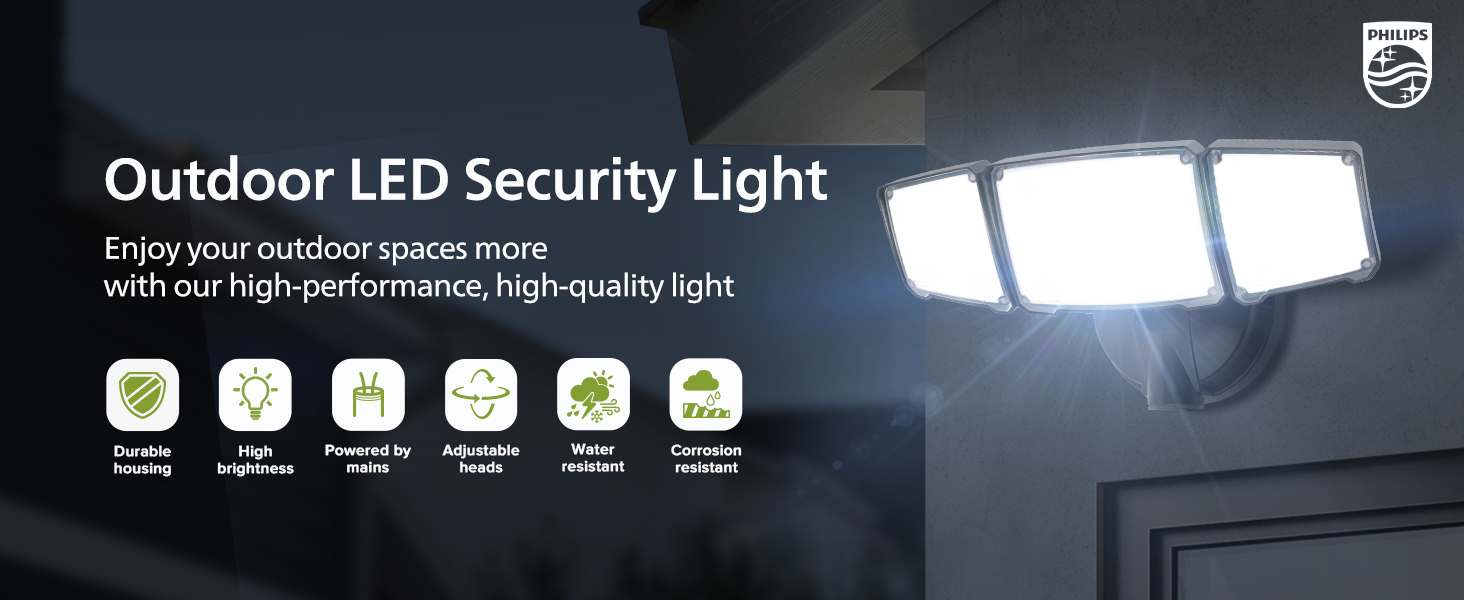 Outdoor LED Security Light