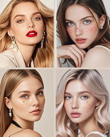 glitter paint patches