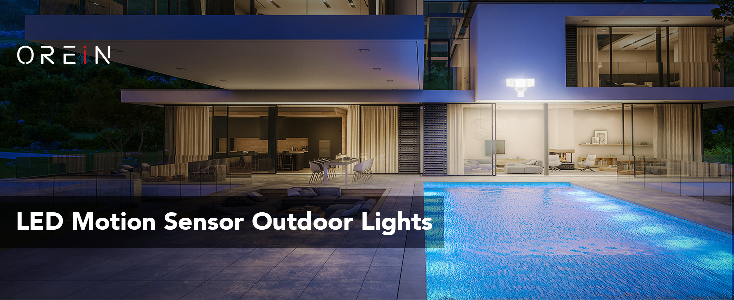 motion sensor outdoor lights