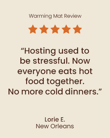 Plateful Food Warming Mat