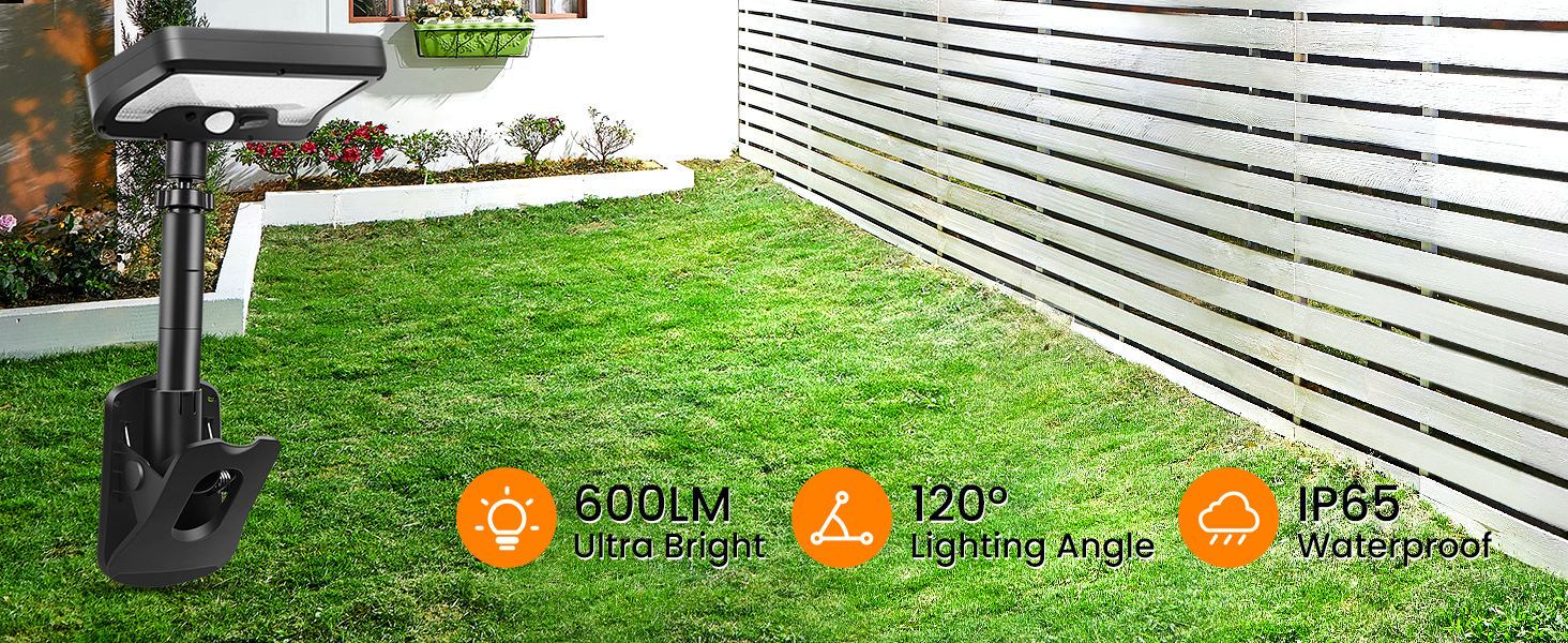 high brightness fence lights