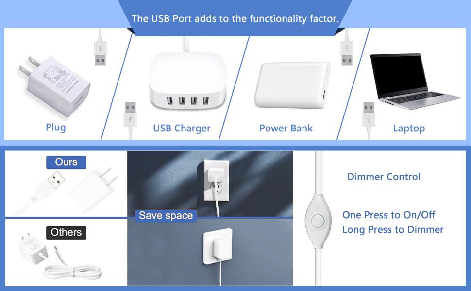 cabinet light plug in