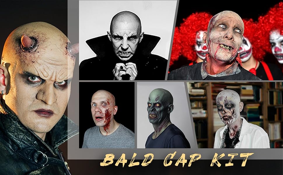 bald caps latex