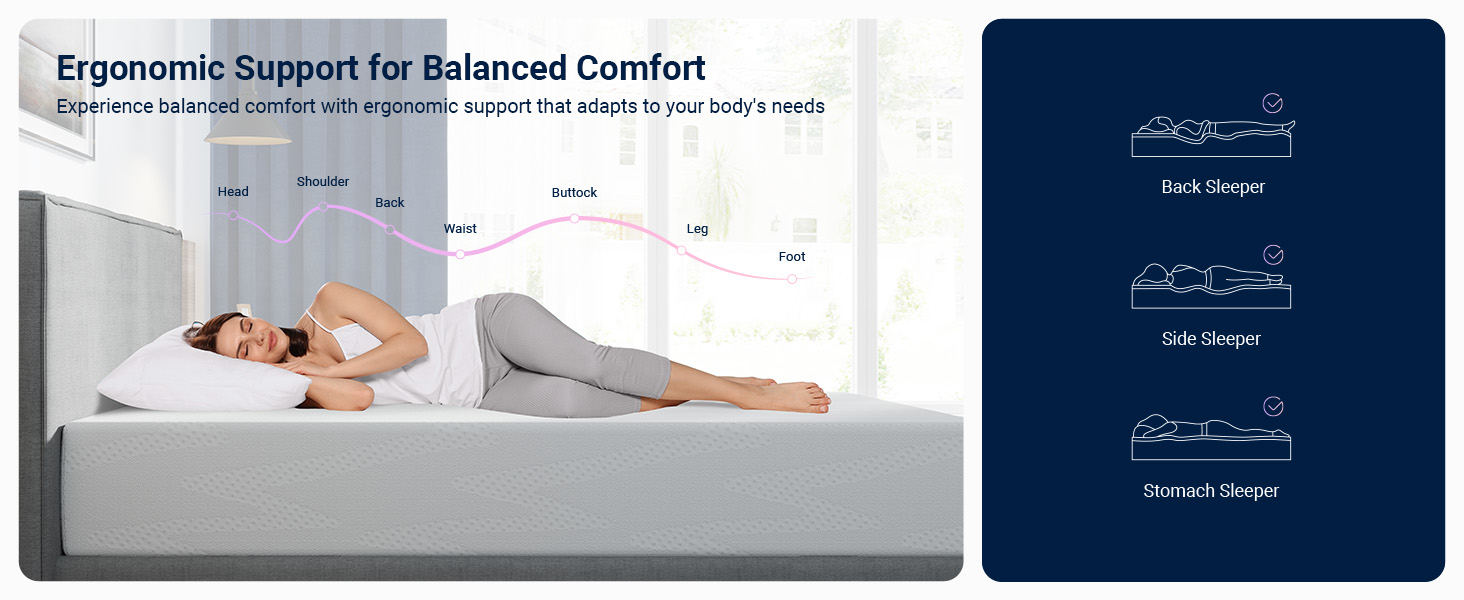 queen size mattress avenco mattresses in a box gel memory foam colchones medium firm