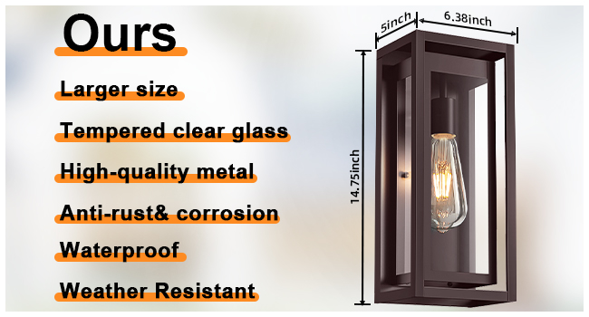 Large Outdoor Wall Lights