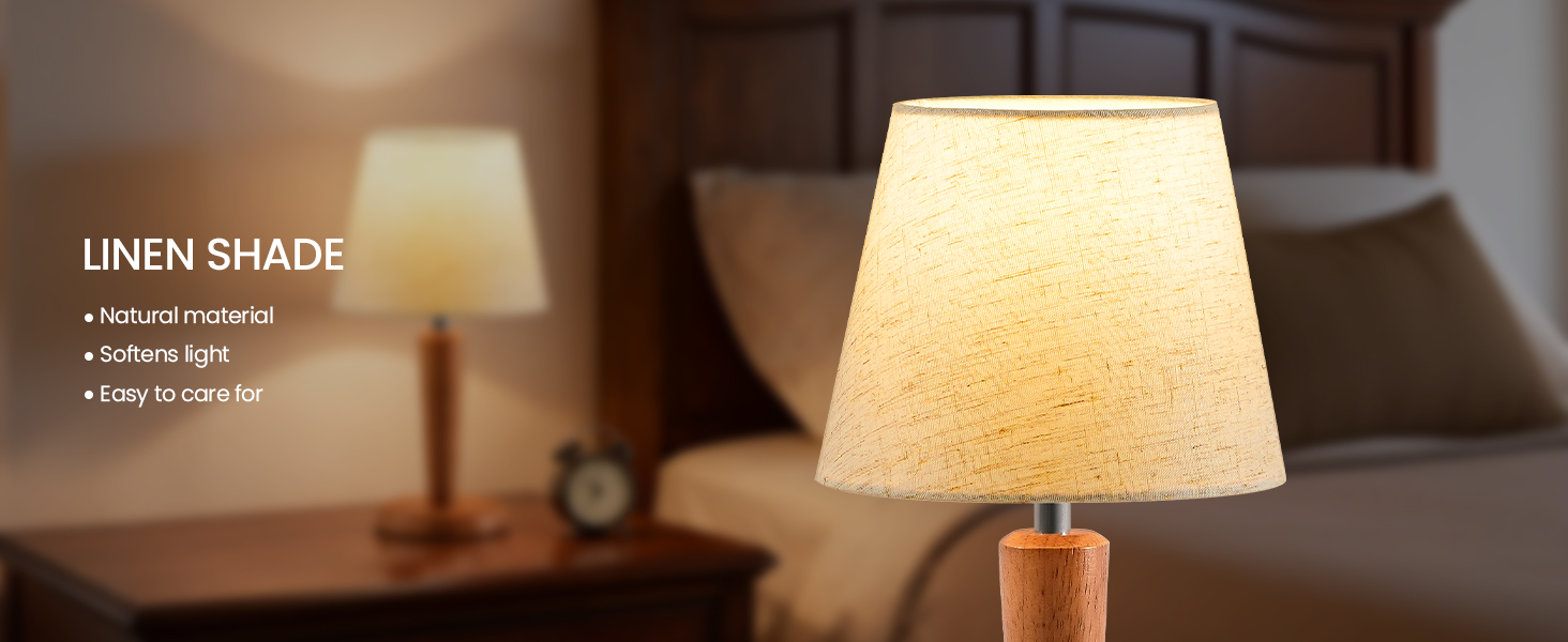 Wood Table Lamps