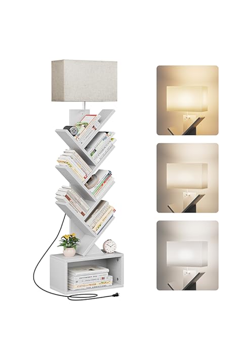 Tall Floor Standing Bookshelf