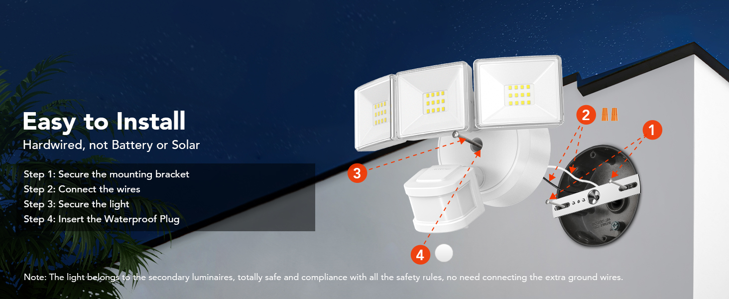 security lights motion outdoor 