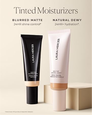 Laura mercier tinted moisturizer blurred matte spf 30; natural dewy spf 30; hydration; shine control