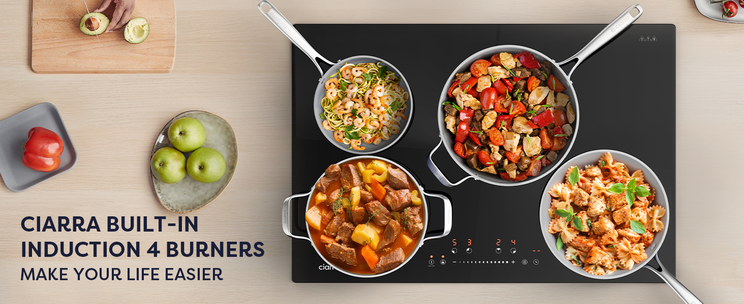 CIARRA 8400W cooktop