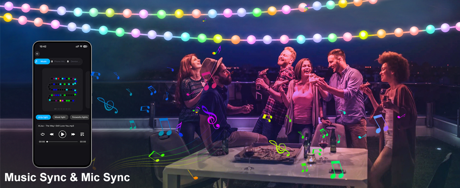 globe string lights globe fairy lights smart string lights for bedroom