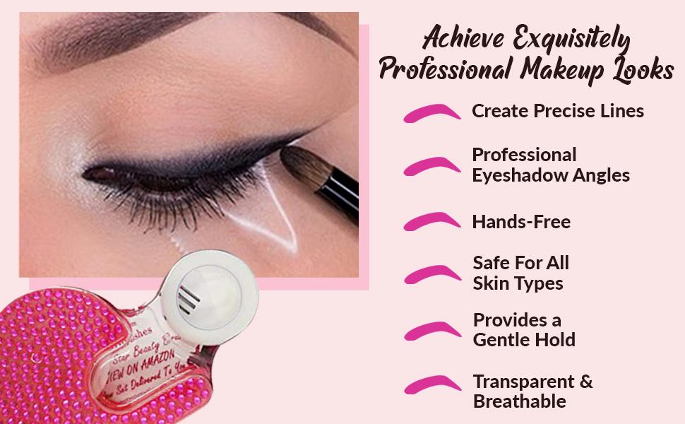  our transparent lets you create precise defined liner and sculpted contour finishes guide allows