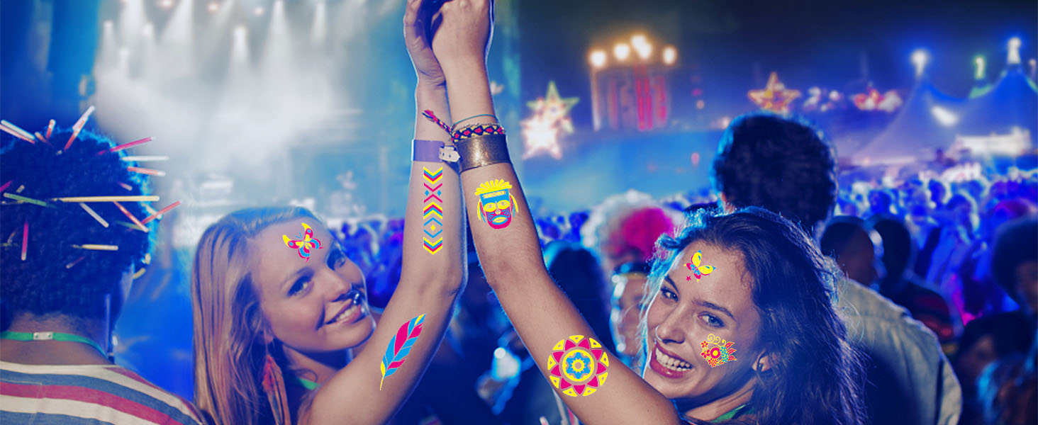 glow in the dark party supplies