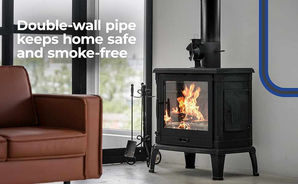 Double-Wall Pipe keeps homes safe and smoke-free