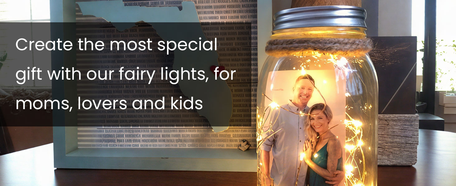 multicolor string lights